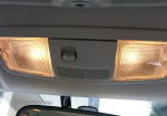 車の室内灯、ルームランプを電球色のLEDに交換した