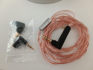 Moondrop PCC Coaxial OCC Copper Wire 6N Pure Single Crystal Copper Professional Interchangeable Cable