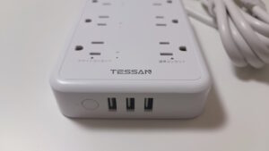 スマートプラグ TESSAN スマート電源タップのUSB出力