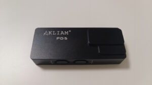 AKLIAM PD5のゲイン、音量スイッチ