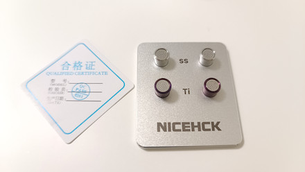NICEHCK Replaceable Acoustic Tubes Set を購入してみた(NICEHCK IEM Tuning Nozzle)