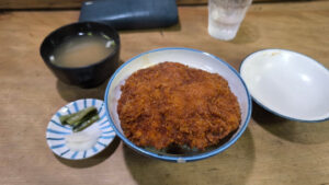 わらいじかつ丼　安田屋　秩父店　シングルカツ丼