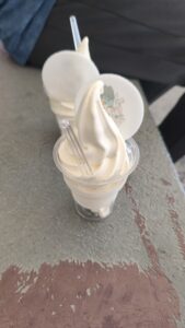 コラボのアイスクリーム